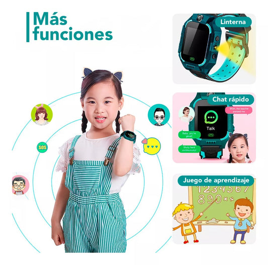 ⌚ Reloj Inteligente para Niños con GPS y Comunicación 🌟