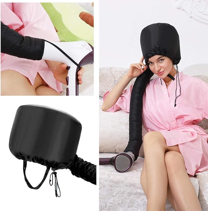 GORRO SECADOR TERMICO PORTATIL PROTEGE TU CABELLO