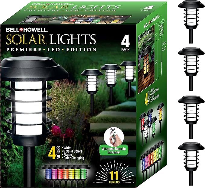 Luces Solares LED De Colores para Patios